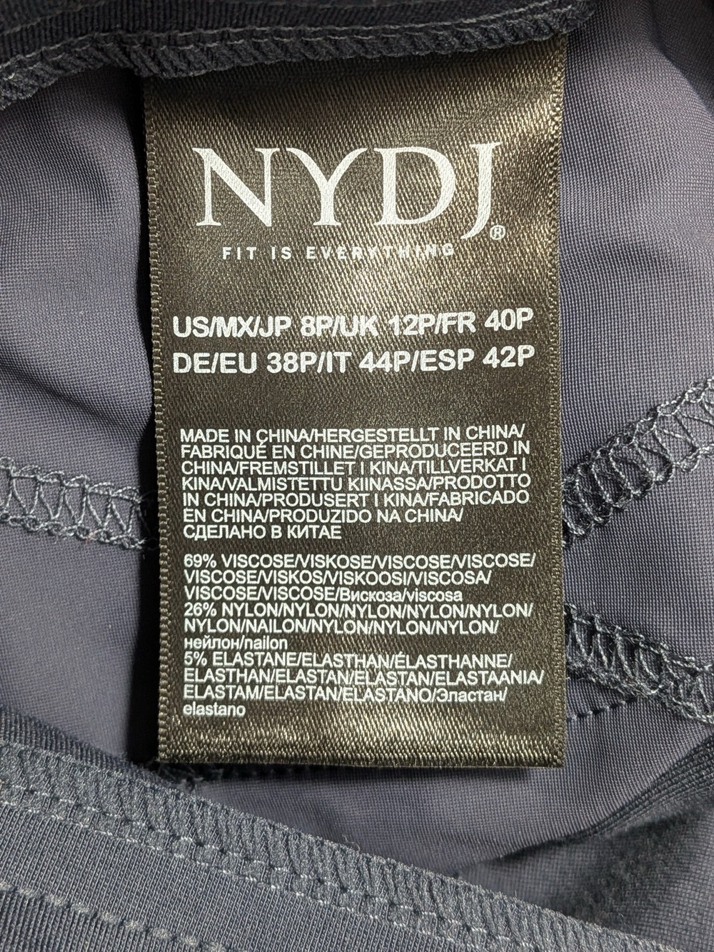 NYDJ Sculpt-Her Collection Marilyn Straight Pants - Picture 10 of 12